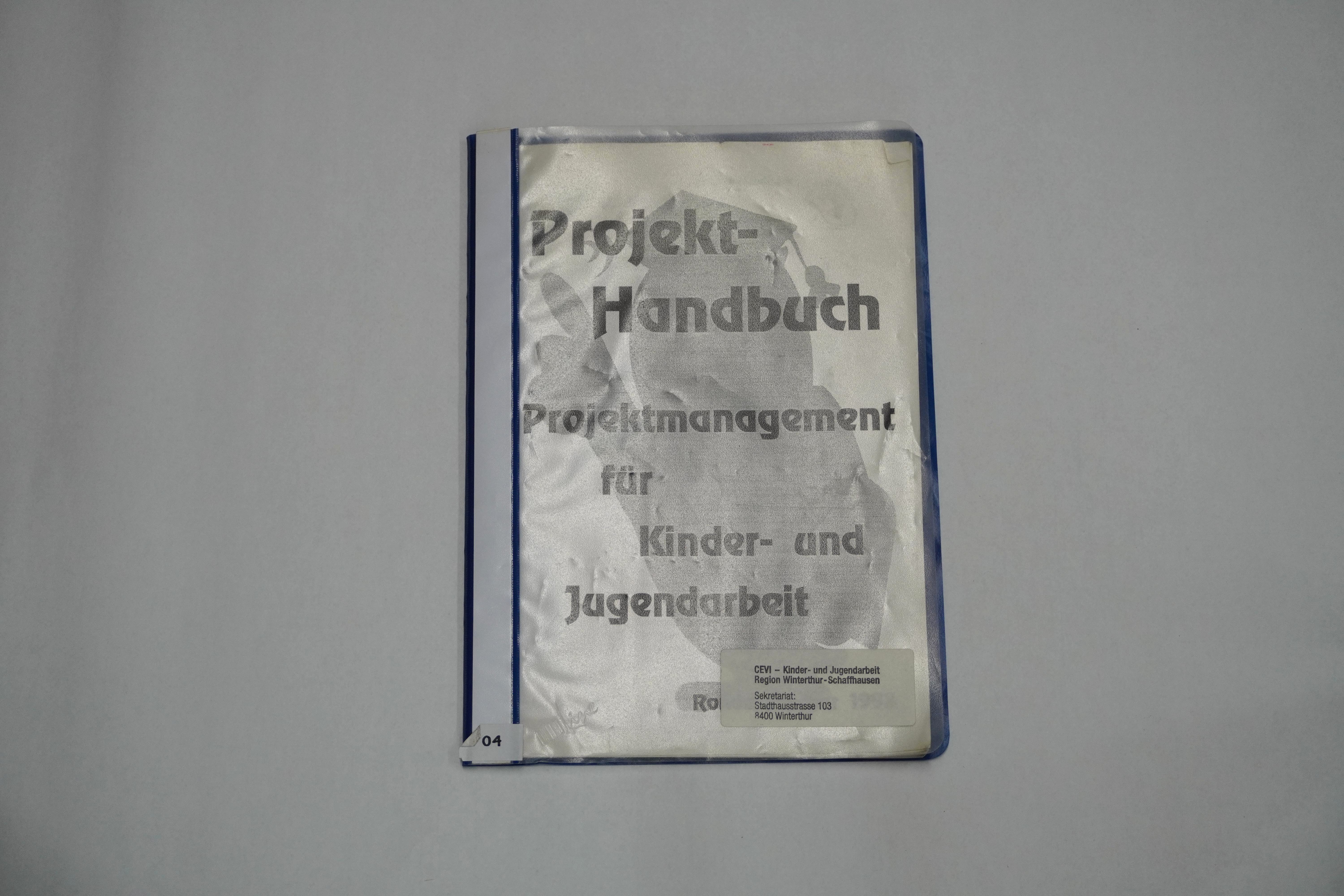 Projekt-Handbuch - Projektmanagement für Kinder- und Jugendarbeit