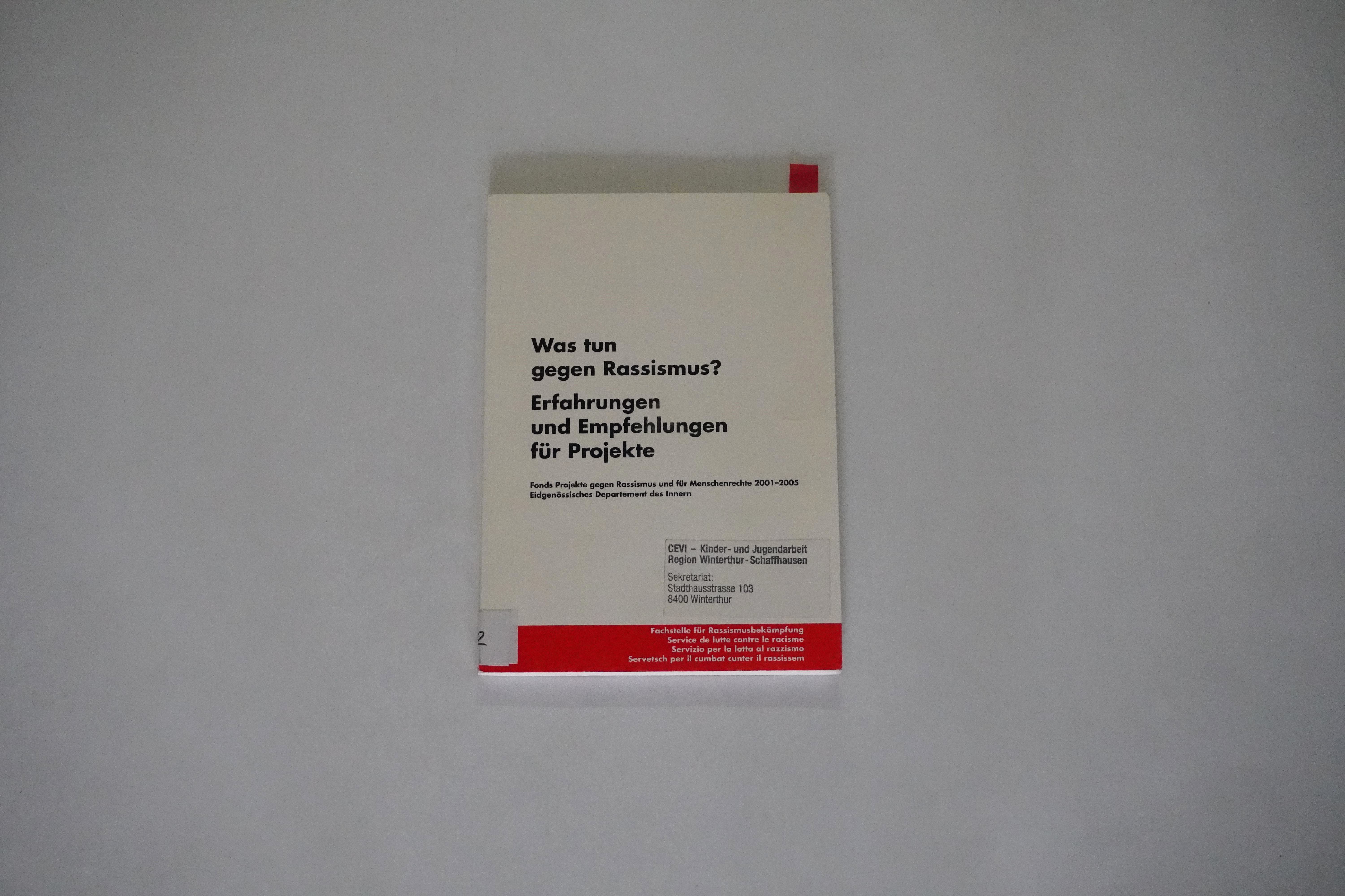 Was tun gegen Rassismus?