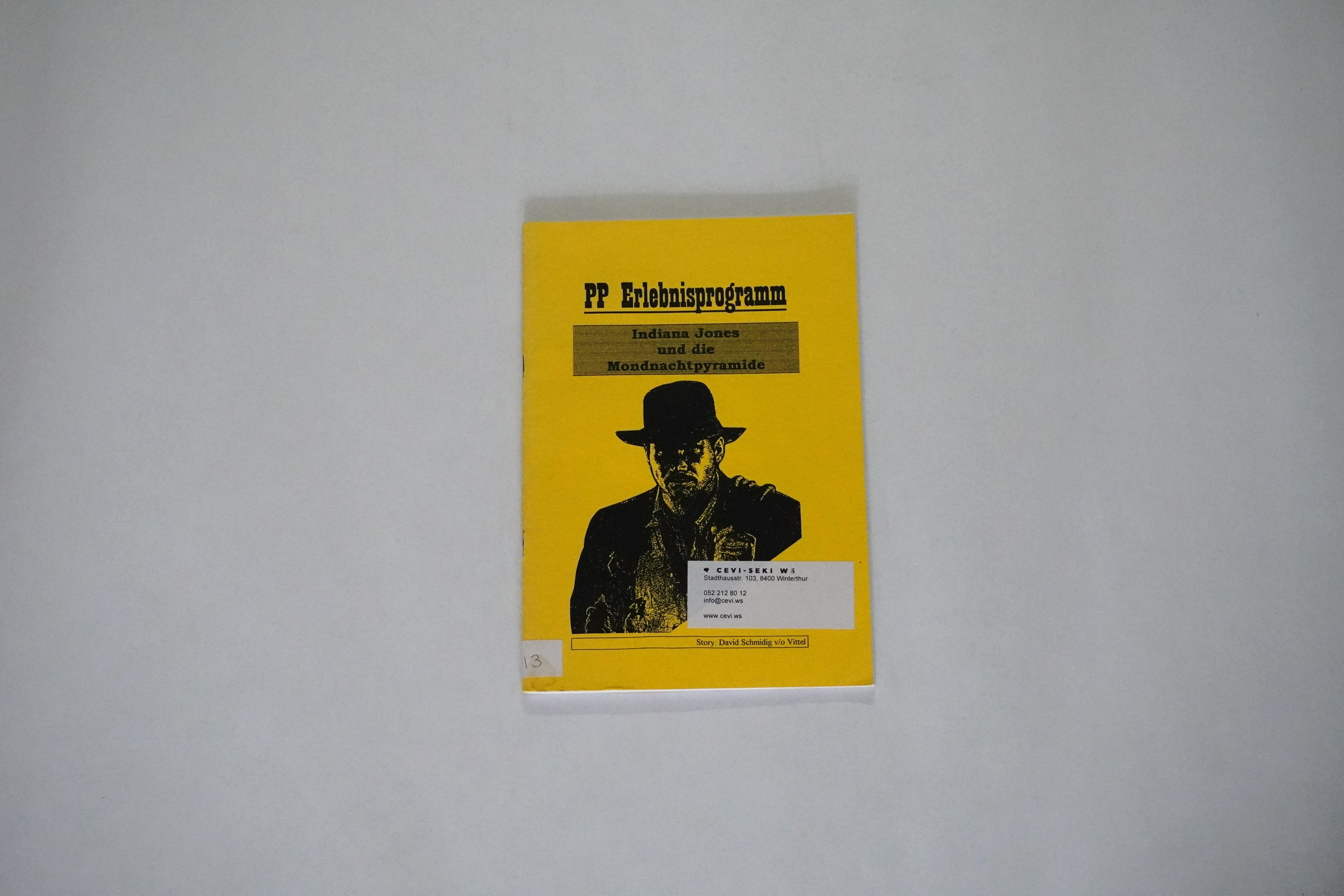 PP Erlebnisprogramm Indiana Jones und die Mondnachtpyramide