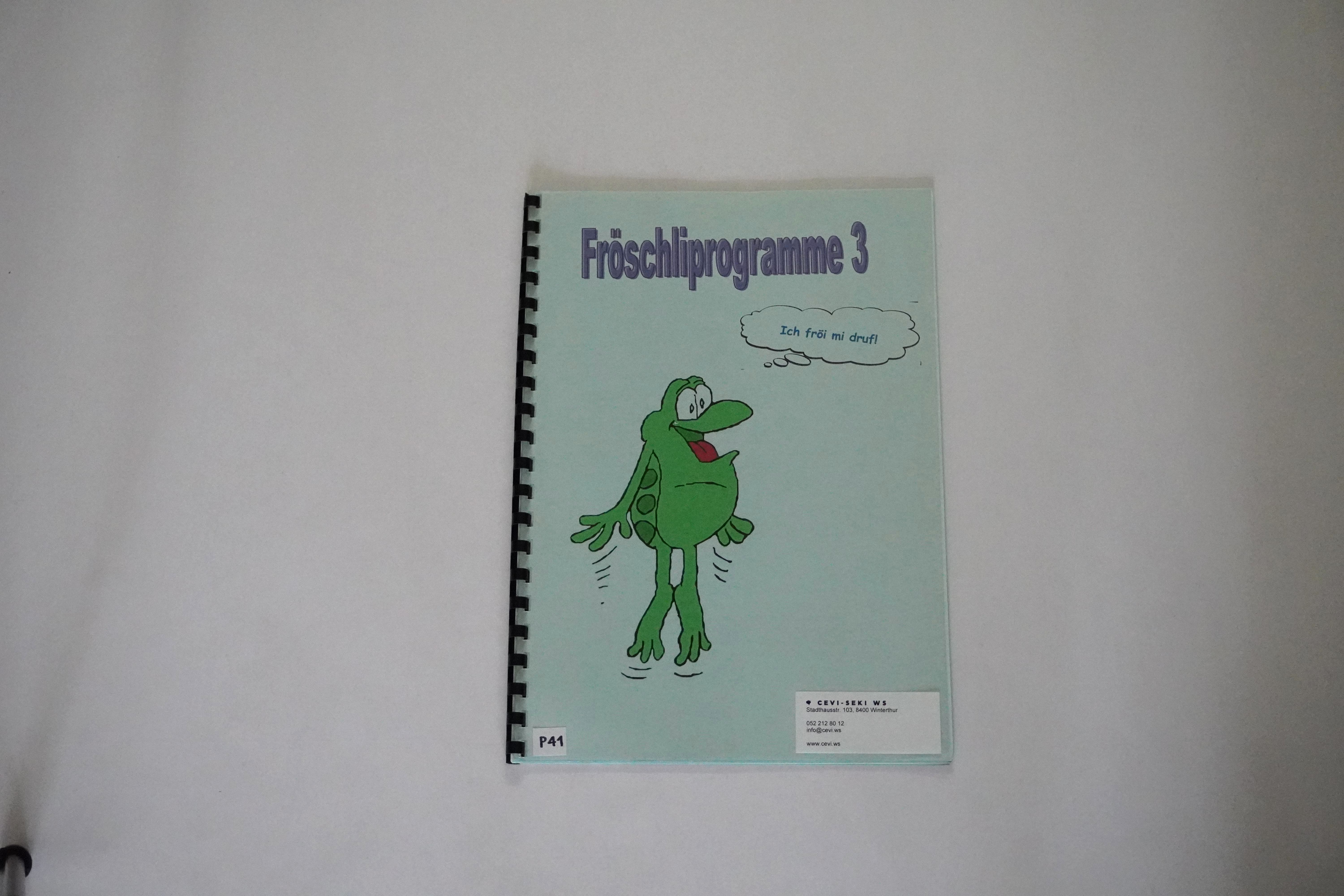 Fröschliprogramm 3