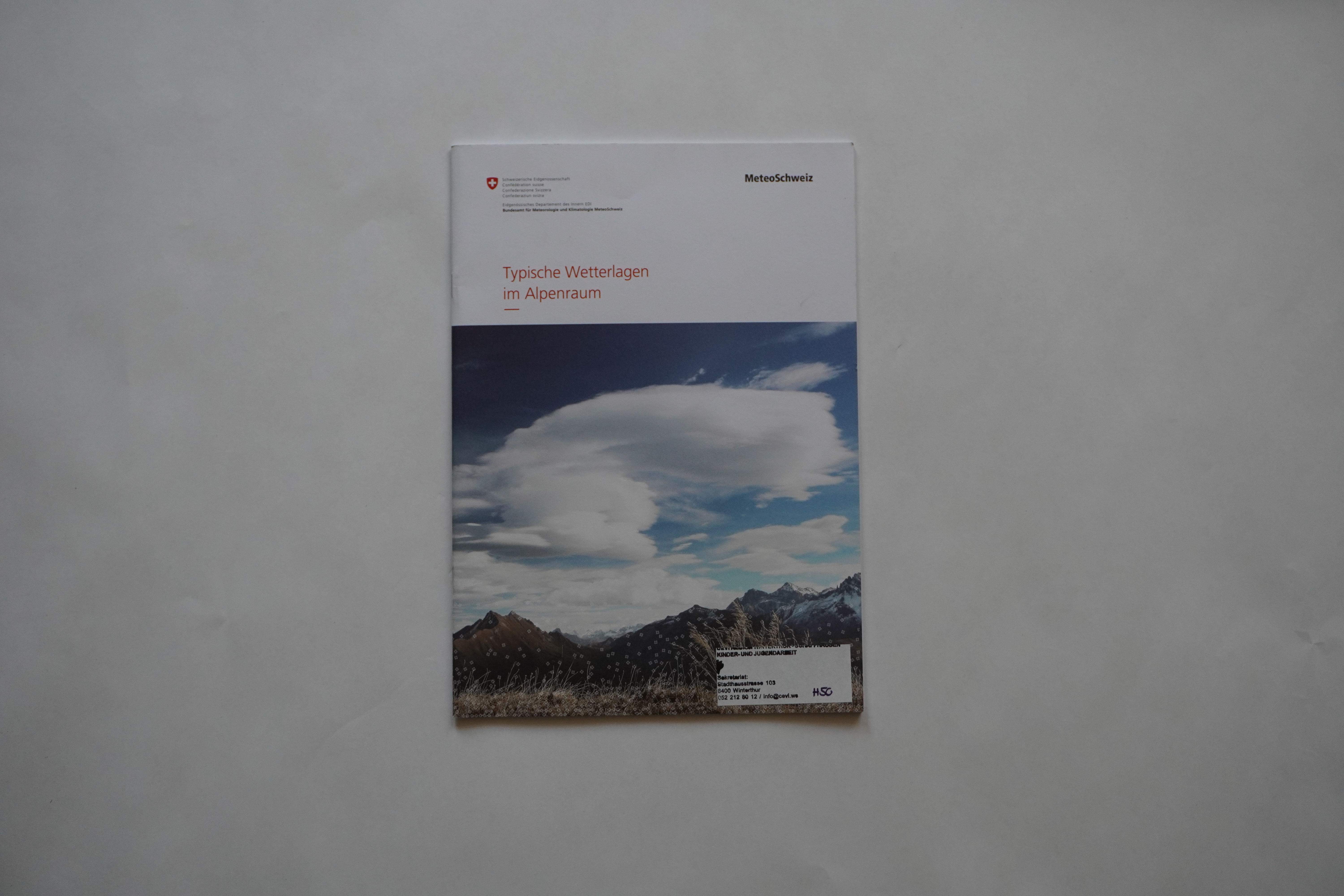 Typische Wetterlagen im Alpraum