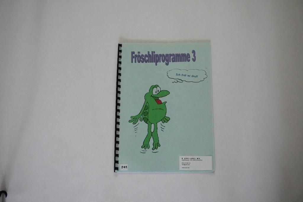 Fröschliprogramm 3