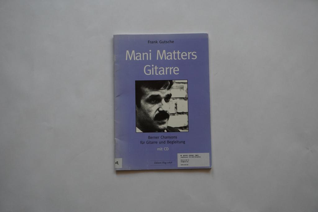 Mani Matters Gitarre