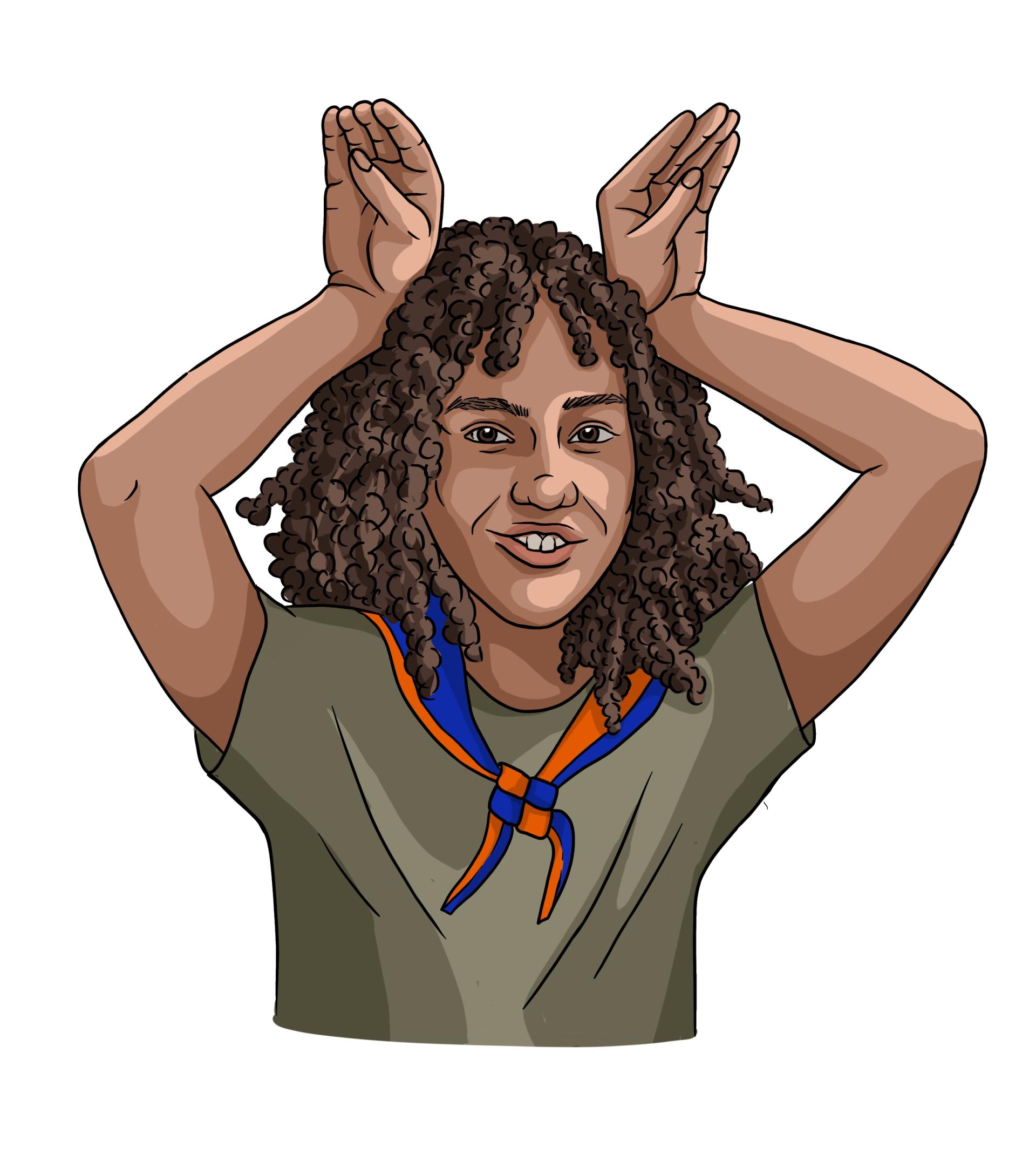 Tiere nachspielen und erraten